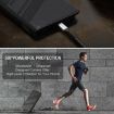 Ulefone Note 19 Retro Leather Wallet Phone Case - Black, Embossed - 7