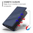 Ulefone Note 19 Retro Leather Wallet Phone Case - Dark Blue - 5