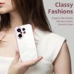 Vivo S30 Pro Mini Pink Transparent Plating Fine Hole Phone Case - 4