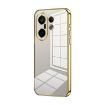 Vivo S30 Pro Mini Transparent Gold Plating Fine Hole Phone Case - 1