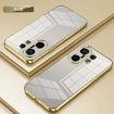 Vivo S30 Pro Mini Transparent Gold Plating Fine Hole Phone Case - 2