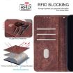 Redmi A5 4G Brown Leather RFID Blocking Phone Case 171.7mm - 6
