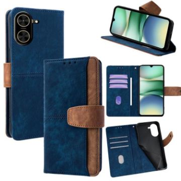 Redmi A5 4G Blue Leather RFID Blocking Phone Case 171.7mm - 1