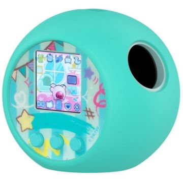 Teal Silicone Protective Case for Punirunes Interactive Toy Digital Pet - 1