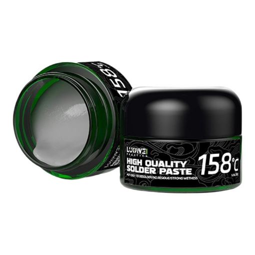 LUOWEI LW-SP1 50g Lead-free Solder Paste, 158 Degrees PCB Repair - 1