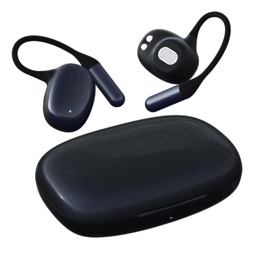 F20 Ear-Hook ANC Noise Reduction BT 5.4 IPX5 Wireless Earphones Black - 1