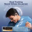F20 Ear-Hook ANC Noise Reduction BT 5.4 IPX5 Wireless Earphones Black - 6