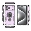 iPhone 17 Pro Max Purple Metal Kickstand TPU Hybrid PC Case - 3