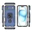 iPhone 17 Air Metal Kickstand TPU Hybrid PC Case - Blue - 3