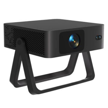 N5-A 1280x720P LCD Smart HD Projector, UK Plug, Black - 1