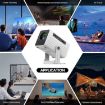 N6 1280x720P 70ANSI Android 11.0 Smart Mini Projector - US Plug, Black - 9