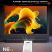 N6 1280x720P 70ANSI Android 11.0 Mini Projector, AU Plug, Blue - 8