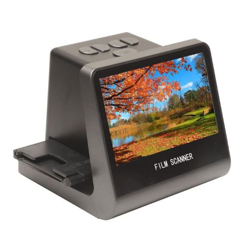 Tonivent TON170 Film Scanner, 14MP, 5" HD Screen, UK Plug, Black - 1