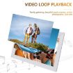13.3" LCD Cloud Photo Frame 1G+32GB Quad-Core Android 6.0 US Plug White - 3