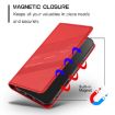 Xiaomi 14 Ultra 5G Red Retro Leather Wallet Phone Case Global - 5