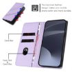 Xiaomi 14 Ultra 5G Global Retro Leather Wallet Case - Light Purple - 4
