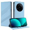 Xiaomi 14 Ultra 5G Global Wallet Retro Leather Phone Case Light Blue - 1