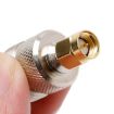 SMA Male to UHF Female RF Coaxial Connector Adapter - 70 Characters - 6