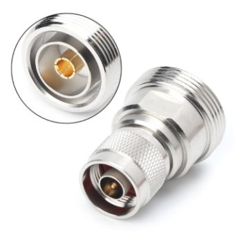 RF Coaxial Adapter L29 7/16 N Male to DIN Female Connector NJ/L29K - 1
