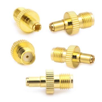 SMA Female to TS9 Male Connector Adapter - 5 Pack - 1