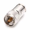 UHF Male PL259 Clamp Adapter - Durable RF Coaxial Connector Solution - 1