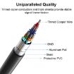 USB 2.0 Micro-B Male to Female Y Splitter OTG Cable, 19/30cm, Black - 5