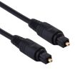 4.0mm OD Male to Male Optical Fiber Audio Cable 2m for DVD HDTV (Black) - 1