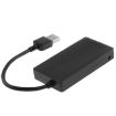 Portable 4-Port USB 3.0 Hub with LED Indicator - 5Gbps Hot-Swap - 2
