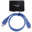 CR-H302 Mirror Surface USB 3.0 Hub, 4 Ports, 5Gbps, 60cm Cable, Black - 6