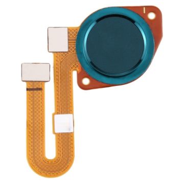 Moto G9 Play Fingerprint Sensor Flex Cable - Green Replacement Part - 1