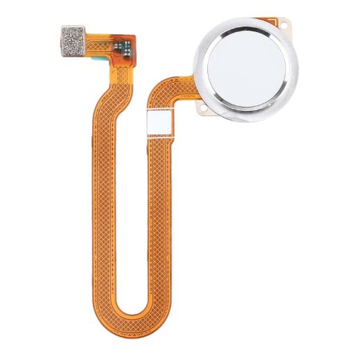 Motorola Moto P50/One Vision/Action Fingerprint Sensor Flex Cable White - 1