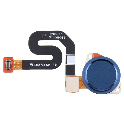 Moto G7 Play/Power XT1955 Fingerprint Sensor Flex Cable (Blue) - 1