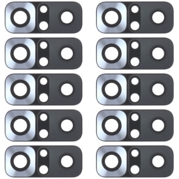 Xiaomi Redmi Note 10 4G Back Camera Lens 10 PCS Silver M2101K7AI/K7AG - 1