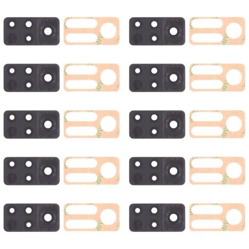 For Honor V40 5G Back Camera Lens 10pcs Replacement Set - 1
