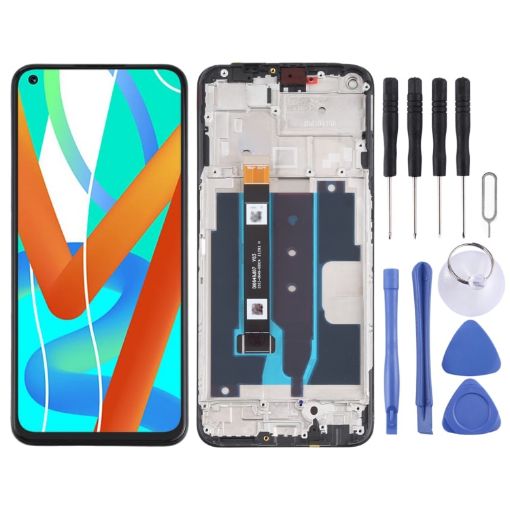 OPPO Realme V13 5G LCD Screen & Digitizer Assembly With Frame - 1