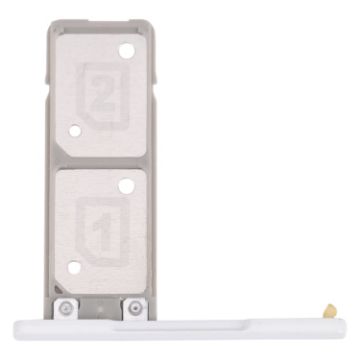 Dual SIM Card Tray for Sony Xperia XA1 Ultra/XA1 - White - 1