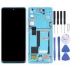 TCL 20 Pro 5G T810H Blue LCD Screen Digitizer Assembly with Frame - 2