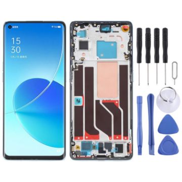 OPPO Reno6 Pro 5G PEPM00 CPH2249 Green LCD Screen & Digitizer Assembly - 1