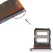 SIM Card Tray for Xiaomi Poco F4 GT (Silver) - Dual Pack - 4