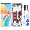 OPPO A1 Pro Blue LCD Screen Digitizer Assembly with Frame - 1