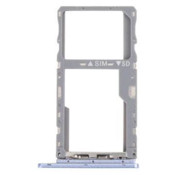 TCL 10 SE T766H Purple SIM Card Tray + SIM/Micro SD Card Tray Original - 1