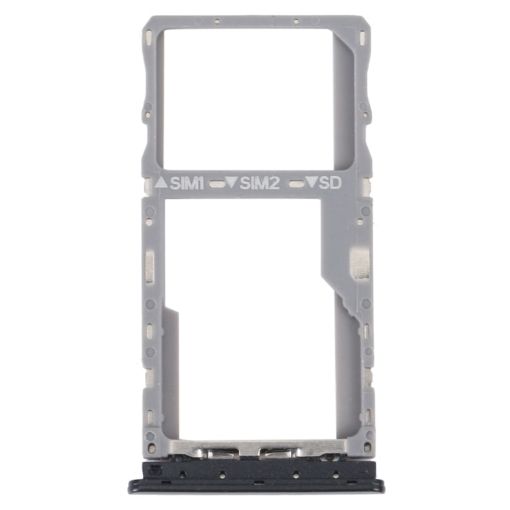 TCL 20 SE Black Original SIM & Micro SD Card Tray Replacement - 1