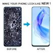 For Honor 90 Lite Gold LCD Screen Digitizer Assembly with Frame - 6