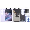 OPPO Find N2 Flip Purple LCD Secondary Screen with Digitizer Assembly - 1