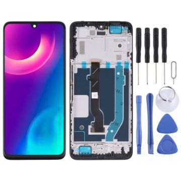 TCL 30+/30 4G LCD Screen & Digitizer Assembly with Frame Replacement - 1