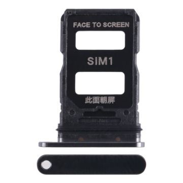 Xiaomi 13 Black SIM Card Tray Replacement - Dual Tray Included - 1