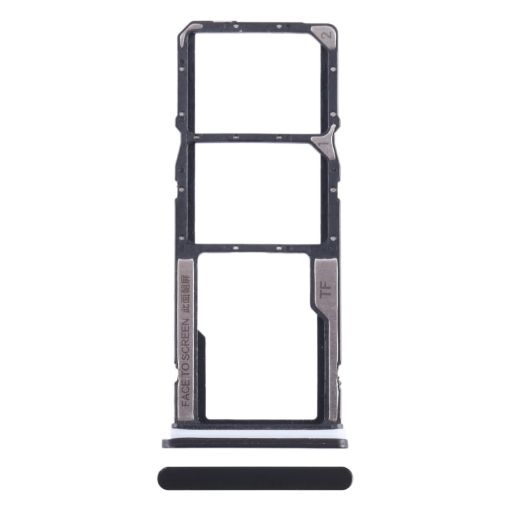 Xiaomi Poco C51 Black SIM & Micro SD Card Tray Replacement - 1