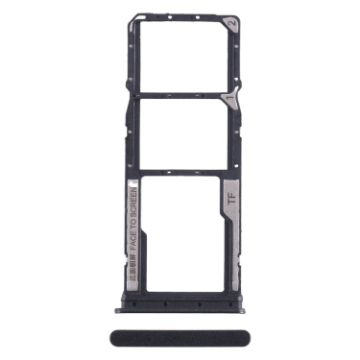 Xiaomi Poco C65 Black SIM & Micro SD Card Tray Replacement - 1
