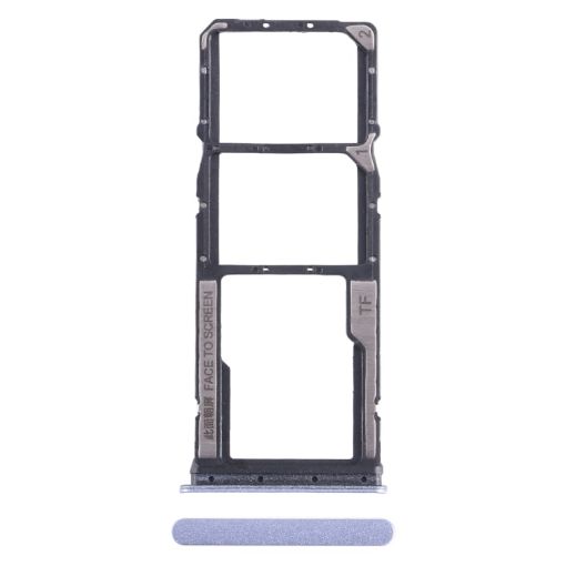 Xiaomi Poco C65 Purple SIM & Micro SD Card Tray Replacement - 1