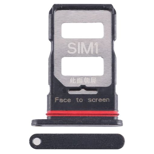 Xiaomi Redmi K60 Pro Black SIM Card Tray Replacement - 1